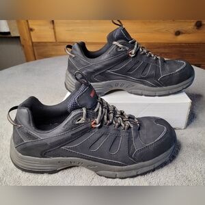 Worx Red Wing Safety Steel Toe Shoes Mens 11 M Athletic Work Black #5015